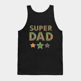 Camouflage Super Dad Tank Top